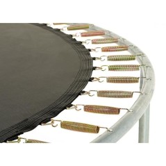 Trampoline KANGUI - GRIS Ø 426-430 cm – Enfant – Échelle & Bâch