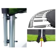 Trampoline KANGUI - TWIN Ø 300-305 cm – Enfant – Rebond Optimal