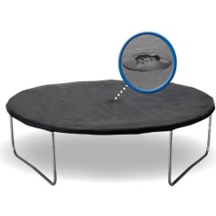Trampoline Ø 360 cm Bleu MAXI ECO - KANGUI - Avec Filet, Echelle, Cou