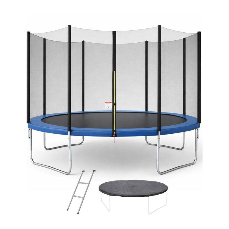 Trampoline KANGUI - BLEU Ø 426-430 cm – Enfant – Échelle & Bâch