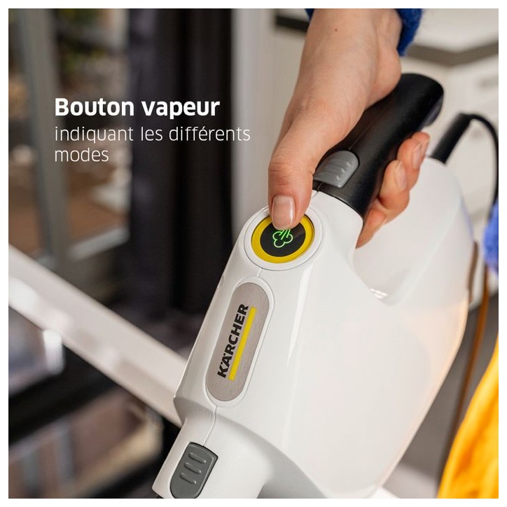 Nettoyeur vapeur SC 1 Multi Comfort KARCHER - Flexible pour endroits difficiles - Pret en 30 sec - 1300 W - Léger et Compact