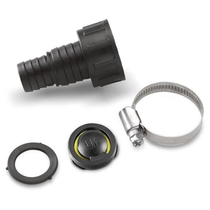 Adaptateur KÄRCHER 1 (25,4 mm) / 3/4 (19 mm) avec clapet anti-retour pour sortie G1 - Noir Adaptateur KÄRCHER 1 (25,4 mm) / 3/4 (19 mm) avec clapet anti-retour pour sortie G1 - Noir