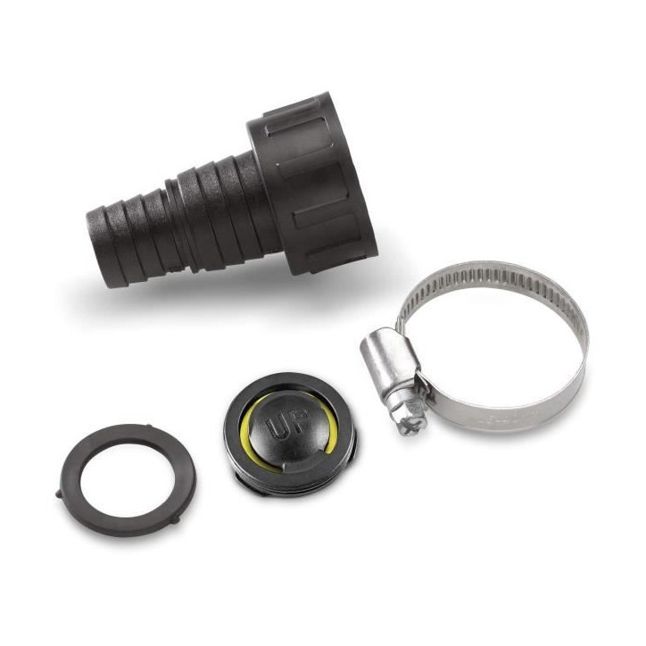 Adaptateur KÄRCHER 1 (25,4 mm) / 3/4 (19 mm) avec clapet anti-retour pour sortie G1 - Noir Adaptateur KÄRCHER 1 (25,4 mm) / 3/4 (19 mm) avec clapet anti-retour pour sortie G1 - Noir