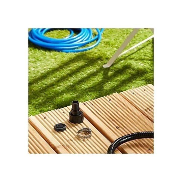 Adaptateur KÄRCHER 1 (25,4 mm) / 3/4 (19 mm) avec clapet anti-retour pour sortie G1 - Noir Adaptateur KÄRCHER 1 (25,4 mm) / 3/4 (19 mm) avec clapet anti-retour pour sortie G1 - Noir