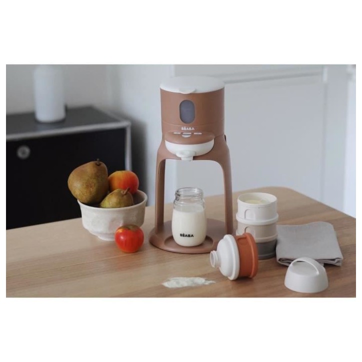 BÉABA - Bib'Expresso - Préparateur-Chauffe Biberon/Petits pots - Température Exacte - Instantané - Bain Marie - Pralin BÉABA - Bib'Expresso - Préparateur-Chauffe Biberon/Petits pots - Température Exacte - Instantané - Bain Marie - Pralin