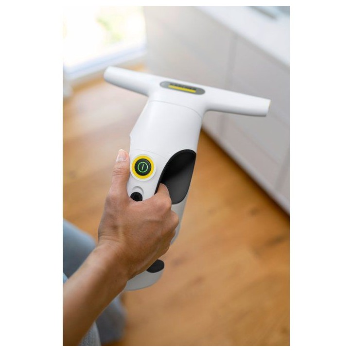 Nettoyeur de vitres WV 1 Compact Care KARCHER - Raclette 250 mm - Autonomie 25 min - Nettoie jusqu'a 70m²