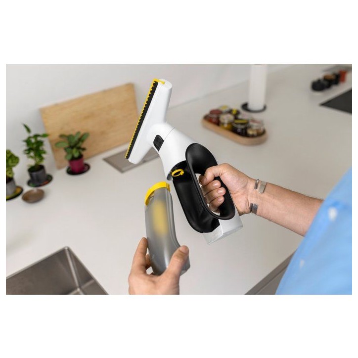 Nettoyeur de vitres WV 2 Universal Care KARCHER - Raclette XL 280 mm - Autonomie 35 min - Nettoie jusqu'a 105m²