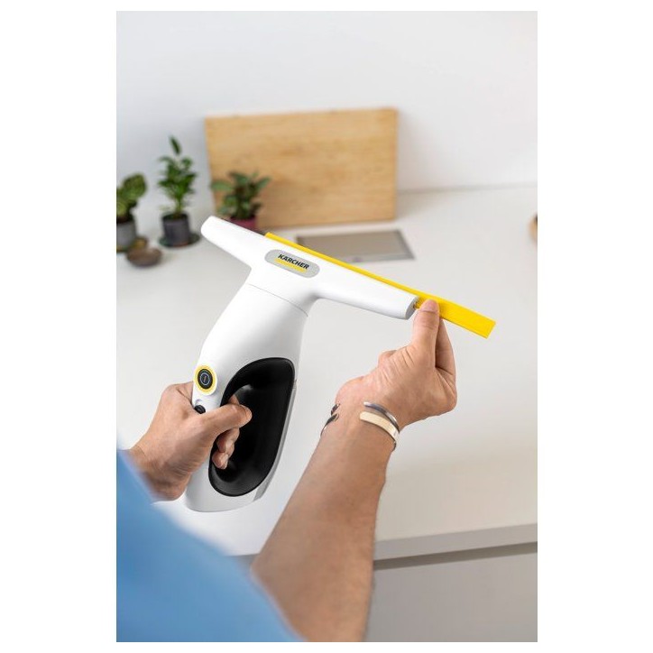 Nettoyeur de vitres WV 2 Universal Care KARCHER - Raclette XL 280 mm - Autonomie 35 min - Nettoie jusqu'a 105m²