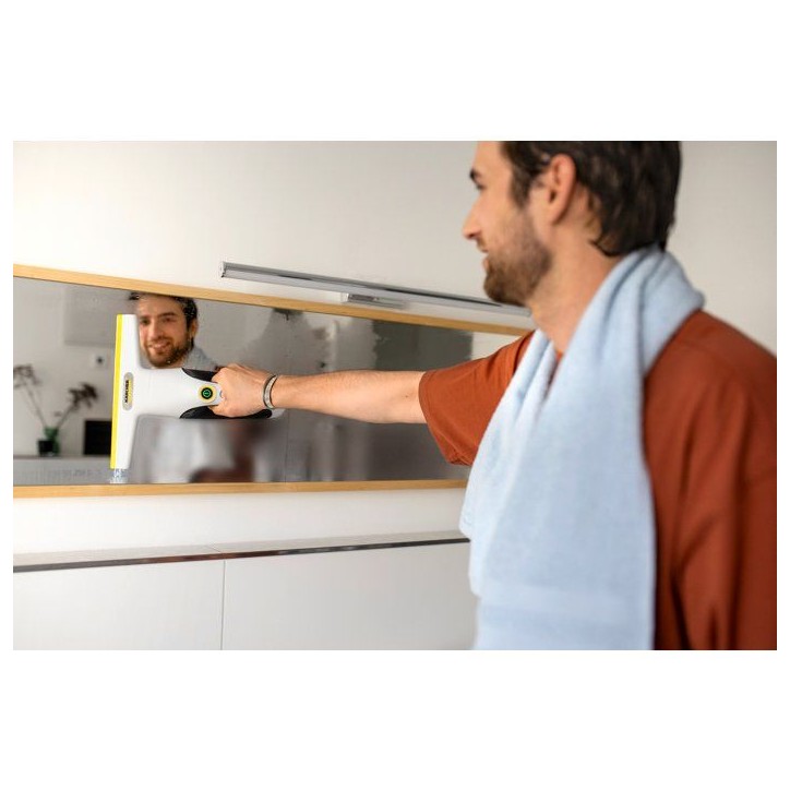 Nettoyeur de vitres WV 2 Universal Care KARCHER - Raclette XL 280 mm - Autonomie 35 min - Nettoie jusqu'a 105m²