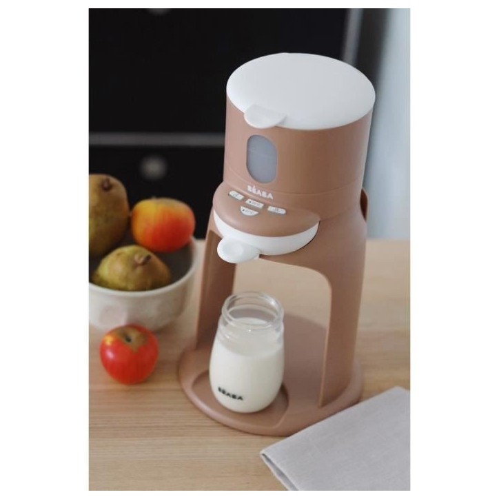 BÉABA - Bib'Expresso - Préparateur-Chauffe Biberon/Petits pots - Température Exacte - Instantané - Bain Marie - Pralin BÉABA - Bib'Expresso - Préparateur-Chauffe Biberon/Petits pots - Température Exacte - Instantané - Bain Marie - Pralin