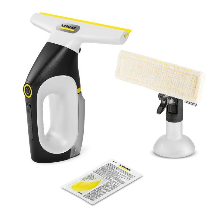 Nettoyeur de vitre WV 3 Comfort Care KARCHER - Nettoyeur de vitres - Raclette XL 280 mm - Autonomie 35 min - Nettoie jusqu'a 105 Nettoyeur de vitre WV 3 Comfort Care KARCHER - Nettoyeur de vitres - Raclette XL 280 mm - Autonomie 35 min - Nettoie jusqu'a 105
