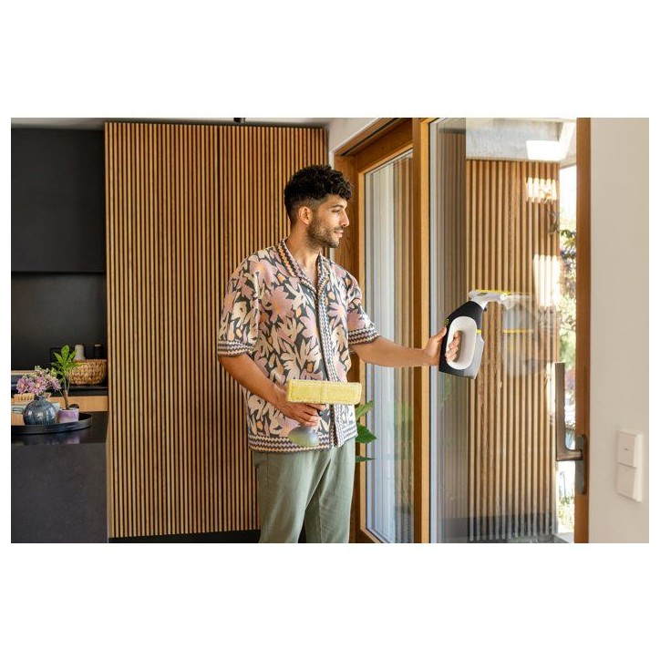 Nettoyeur de vitre WV 3 Comfort Care KARCHER - Nettoyeur de vitres - Raclette XL 280 mm - Autonomie 35 min - Nettoie jusqu'a 105 Nettoyeur de vitre WV 3 Comfort Care KARCHER - Nettoyeur de vitres - Raclette XL 280 mm - Autonomie 35 min - Nettoie jusqu'a 105