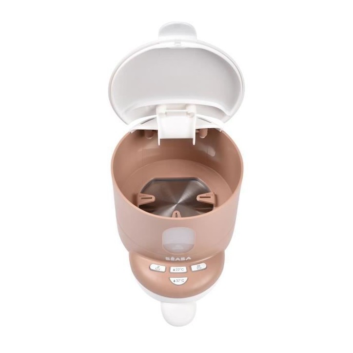 BÉABA - Bib'Expresso - Préparateur-Chauffe Biberon/Petits pots - Température Exacte - Instantané - Bain Marie - Pralin BÉABA - Bib'Expresso - Préparateur-Chauffe Biberon/Petits pots - Température Exacte - Instantané - Bain Marie - Pralin