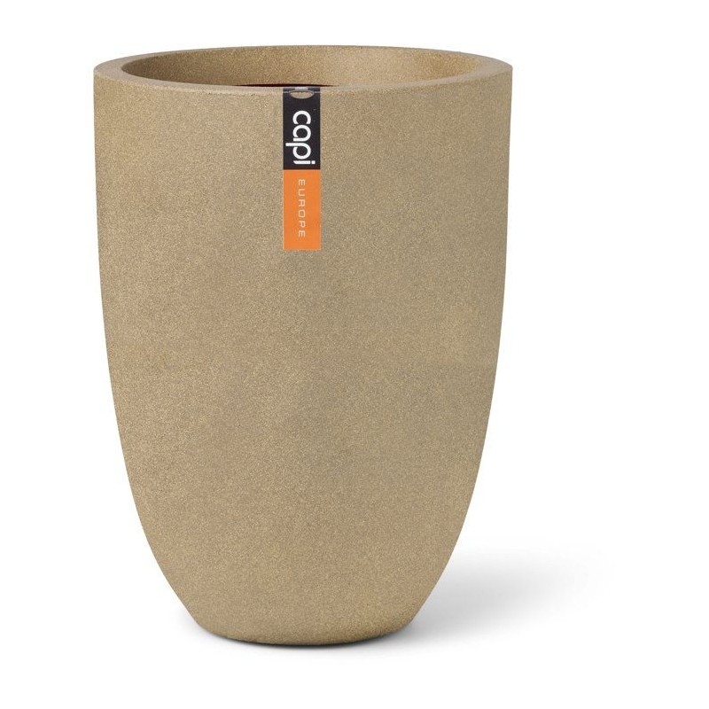 Vase élégant bas - CAPI EUROPE - Smooth NL - 26 x 36 cm - Beige