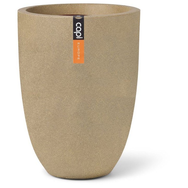 Vase élégant bas - CAPI EUROPE - Smooth NL - 34 x 46 cm - Beige Vase élégant bas - CAPI EUROPE - Smooth NL - 34 x 46 cm - Beige