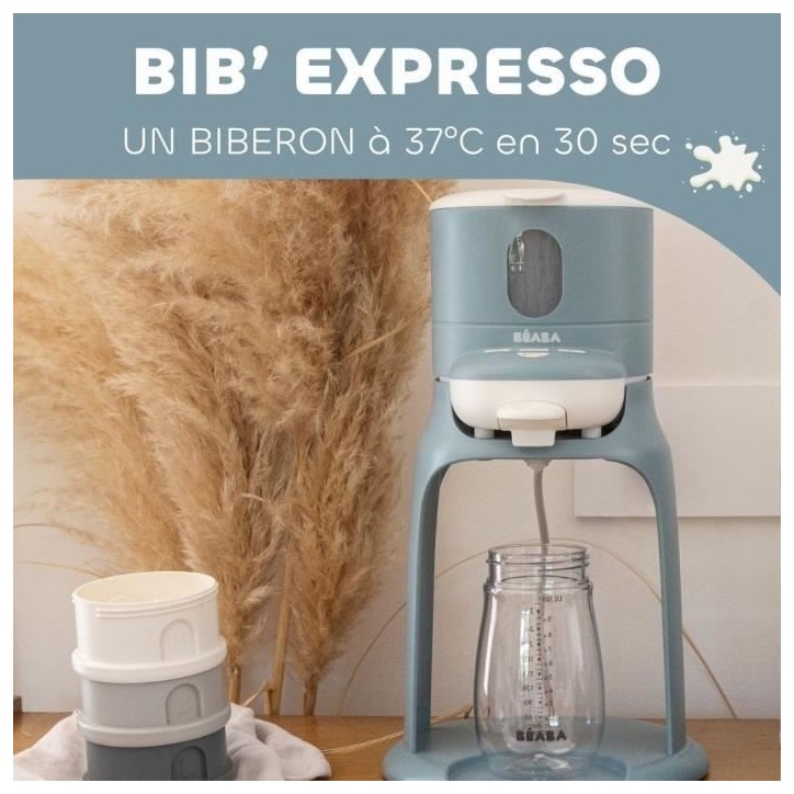 Préparateur de biberons - BEABA - BIB'EXPRESSO - Bleu baltique Préparateur de biberons - BEABA - BIB'EXPRESSO - Bleu baltique
