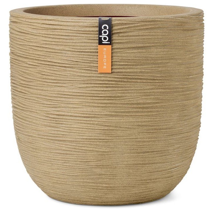Pot boule - CAPI EUROPE - Rib NL - 54 x 52 cm - Beige Pot boule - CAPI EUROPE - Rib NL - 54 x 52 cm - Beige