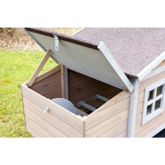Poulailler Bonny – Cadre sol métal – 181 × 65 × 118 cm