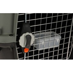 Box de transport - KERBL - Eco - Gris/vert - 81 × 60 × 61,5 cm