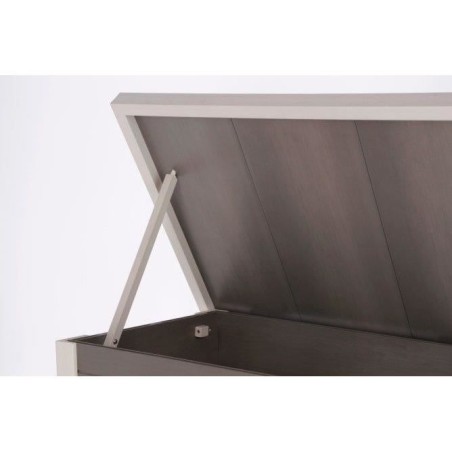 Maison extérieure pour chat en composite, matériau durable - KERBL - ECO Eli - Gris / Blanc - 57 x 45 x 43 cm
