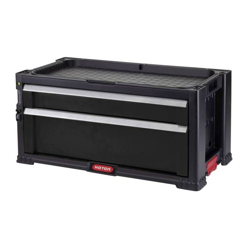 Boîte a outils vide KETER 237790 noir