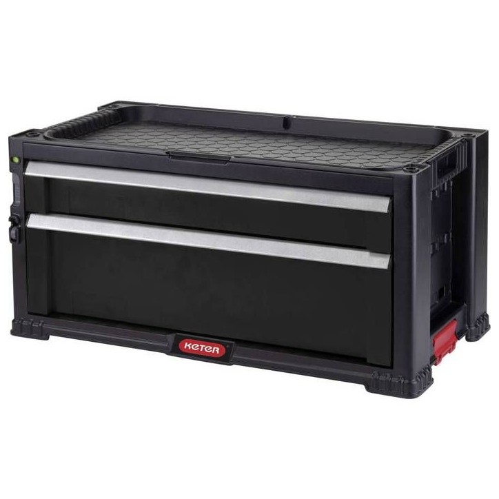 Boîte a outils vide KETER 237790 noir