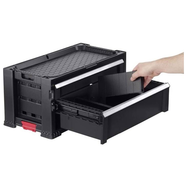 Boîte a outils vide KETER 237790 noir