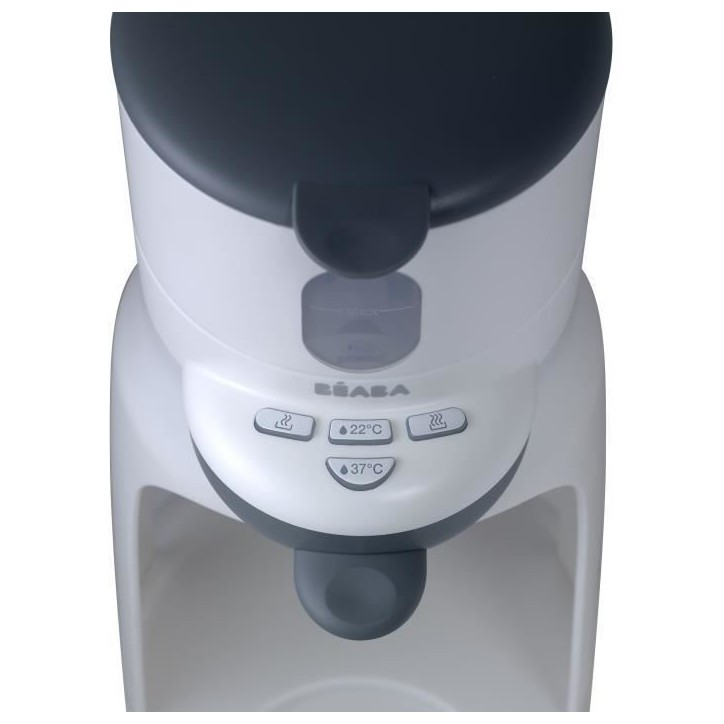 BÉABA - Bib'Expresso - Préparateur-Chauffe Biberon/Petits pots - Température Exacte - Instantané - Bain Marie - Blanc BÉABA - Bib'Expresso - Préparateur-Chauffe Biberon/Petits pots - Température Exacte - Instantané - Bain Marie - Blanc
