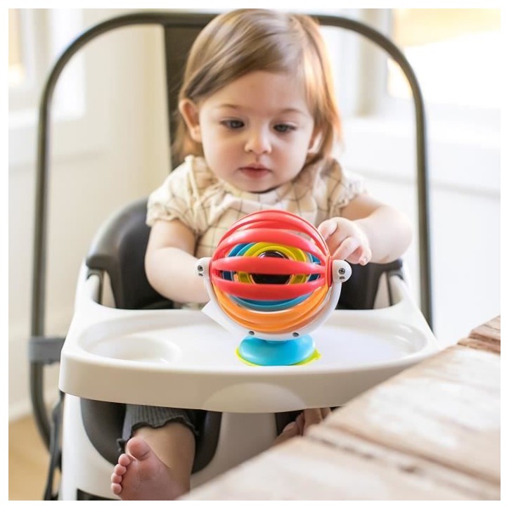 Jouet d'activités Sticky Spinner - BABY EINSTEIN - Mixte - a partir de 3 mois - Multicolore Jouet d'activités Sticky Spinner - BABY EINSTEIN - Mixte - a partir de 3 mois - Multicolore