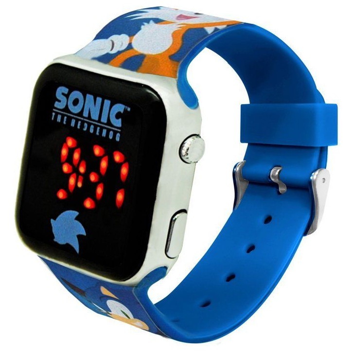 Montre LED - KIDS LICENSING - Sonic - Des 4 ans - Bleu Montre LED - KIDS LICENSING - Sonic - Des 4 ans - Bleu