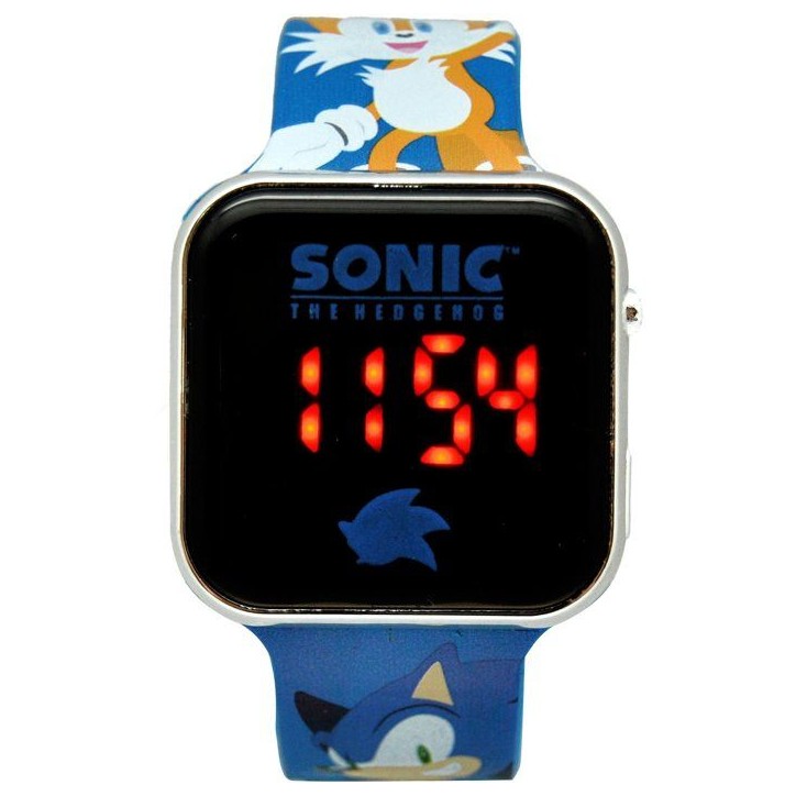 Montre LED - KIDS LICENSING - Sonic - Des 4 ans - Bleu Montre LED - KIDS LICENSING - Sonic - Des 4 ans - Bleu