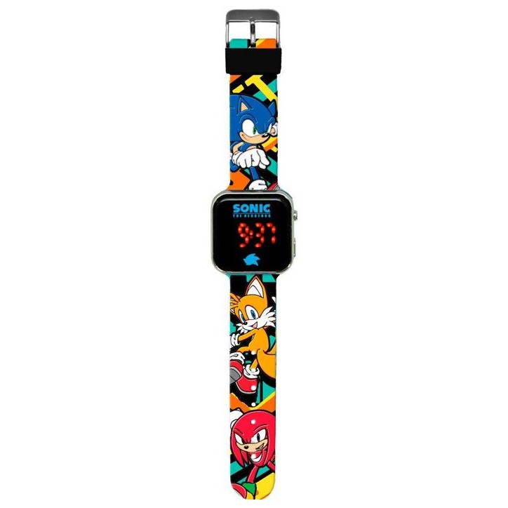 Montre LED - KIDS LICENSING - Sonic - Des 4 ans Montre LED - KIDS LICENSING - Sonic - Des 4 ans