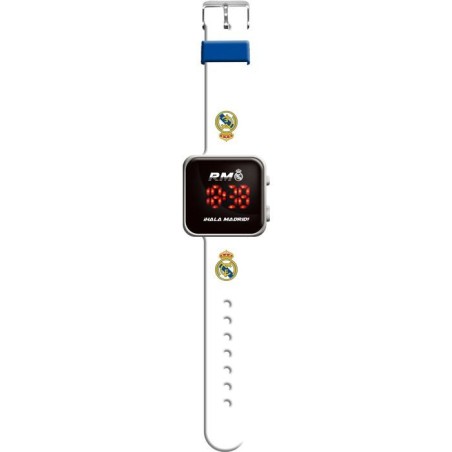 Montre LED - KIDS LICENSING - Real Madrid - Des 4 ans - Blanc