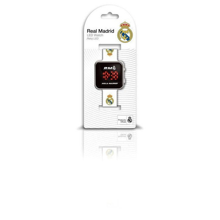 Montre LED - KIDS LICENSING - Real Madrid - Des 4 ans - Blanc Montre LED - KIDS LICENSING - Real Madrid - Des 4 ans - Blanc