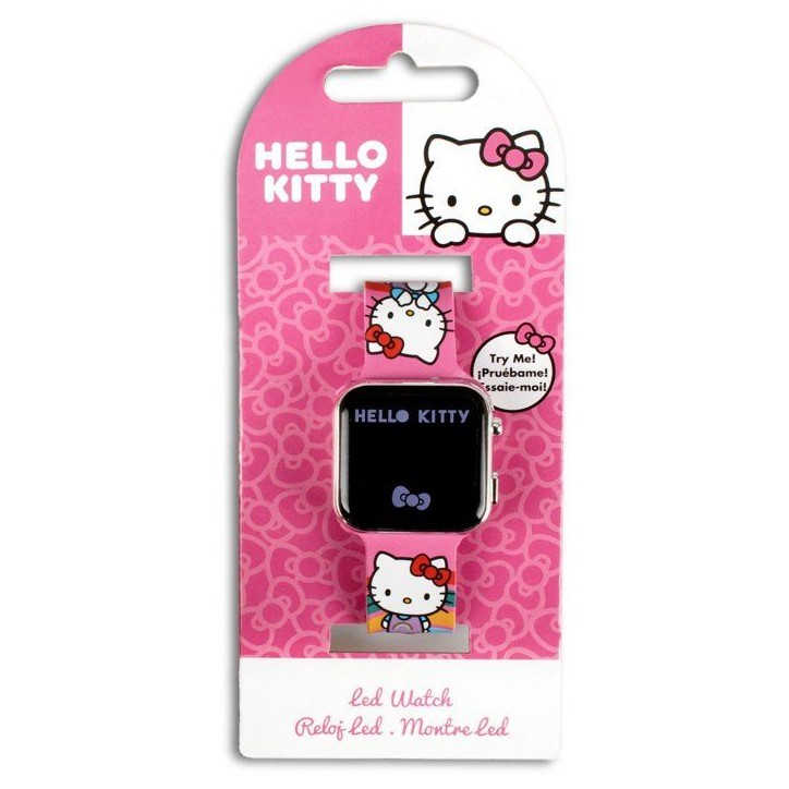 Montre LED - KIDS LICENSING - Hello Kitty - Des 4 ans Montre LED - KIDS LICENSING - Hello Kitty - Des 4 ans