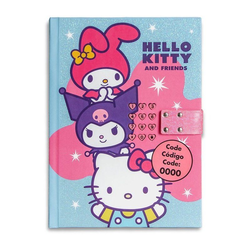 Kids Licensing - Journal secret électronique + son Hello Kitty & Frie