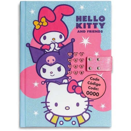 Kids Licensing - Journal secret électronique + son Hello Kitty & Frie