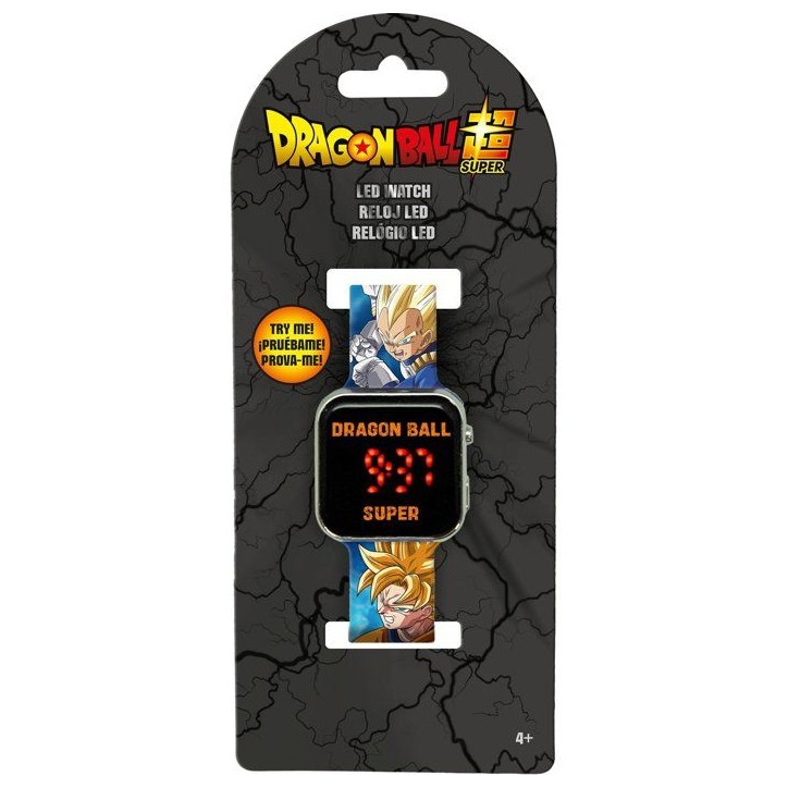 Montre LED - KIDS LICENSING - Dragon Ball : Goku & Vegeta Super Saiyan - Des 4 ans Montre LED - KIDS LICENSING - Dragon Ball : Goku & Vegeta Super Saiyan - Des 4 ans