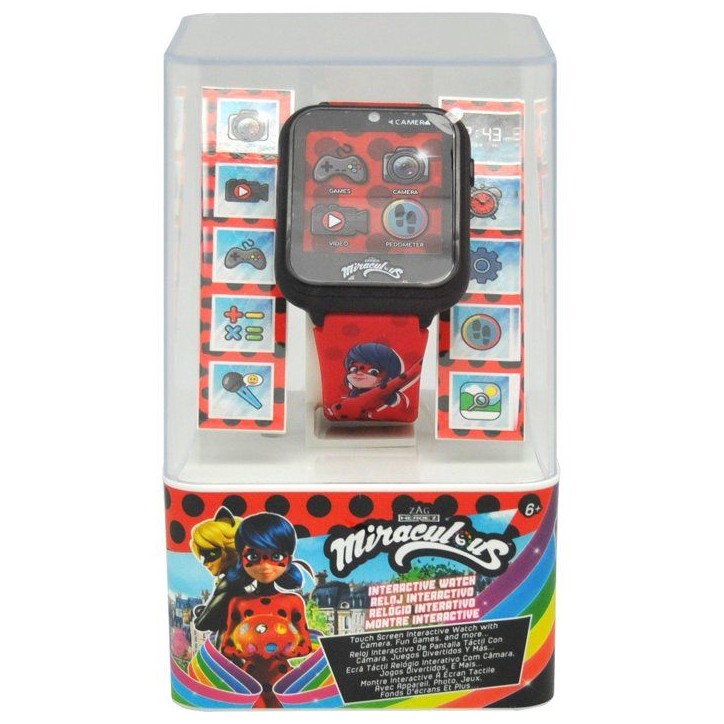 Montre interactive - KIDS LICENSING - Lady Bug - Des 6 ans Montre interactive - KIDS LICENSING - Lady Bug - Des 6 ans