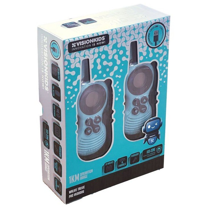 Talkie walkie - KIDS LICENSING - Vision Kids - Des 4 ans Talkie walkie - KIDS LICENSING - Vision Kids - Des 4 ans