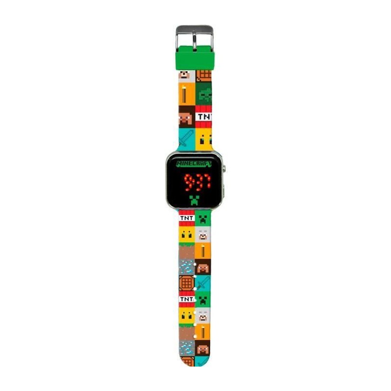 Montre LED Minecraft - KIDS LICENSING - MIN4272