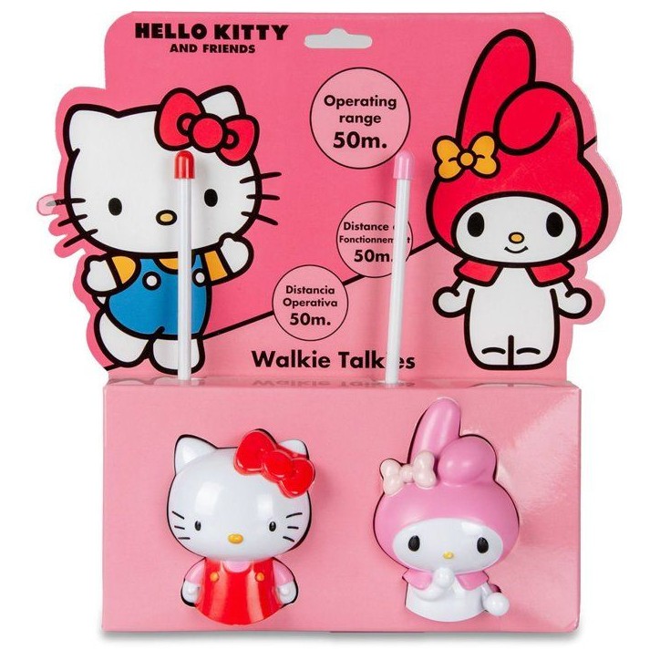 Talkie walkie 3D - KIDS LICENSING - Hello Kitty - Des 4 ans Talkie walkie 3D - KIDS LICENSING - Hello Kitty - Des 4 ans