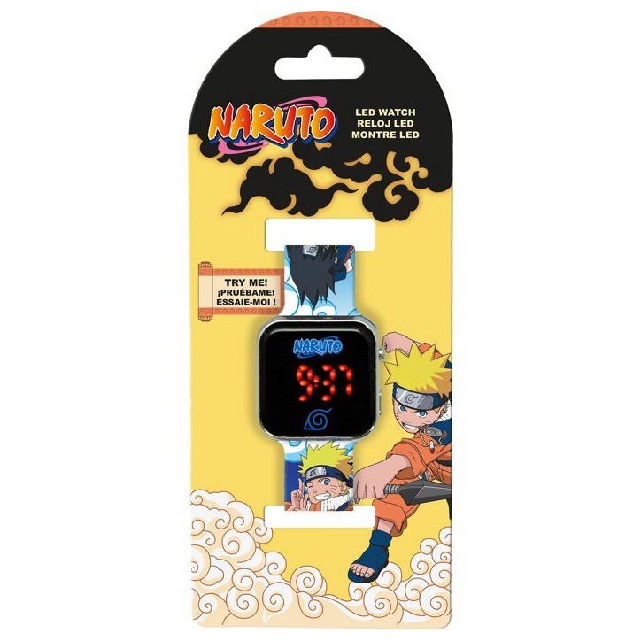 Montre LED - KIDS LICENSING - Naruto - Des 4 ans Montre LED - KIDS LICENSING - Naruto - Des 4 ans