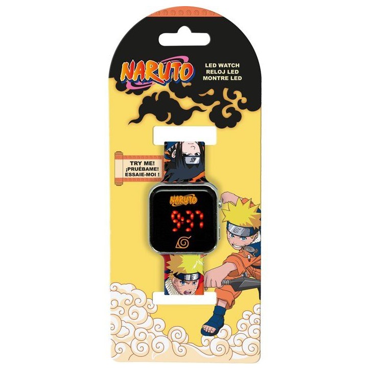 Montre LED - KIDS LICENSING - Naruto 2 - Des 4 ans Montre LED - KIDS LICENSING - Naruto 2 - Des 4 ans