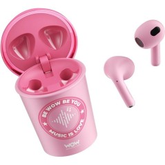 Ecouteurs sans fil - KIDS LICENSING - WOW GENERATION - Rose - Des 5 an