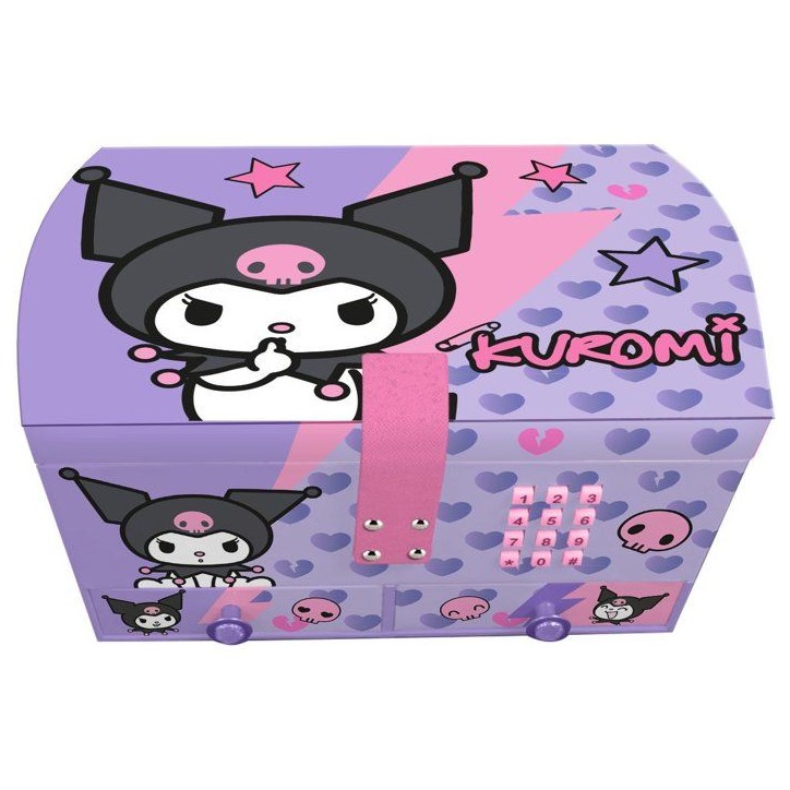 Boîte a bijoux - KIDS LICENSING - KUROMI - Avec code - Des 5 ans Boîte a bijoux - KIDS LICENSING - KUROMI - Avec code - Des 5 ans