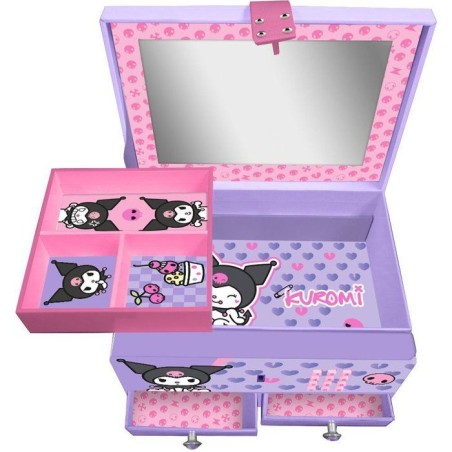 Boîte a bijoux - KIDS LICENSING - KUROMI - Avec code - Des 5 ans