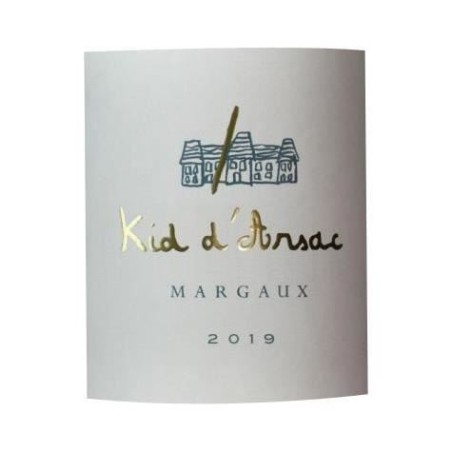 Château d'Arsac Kid d'Arsac 2019 Margaux - Vin rouge de Bordeaux