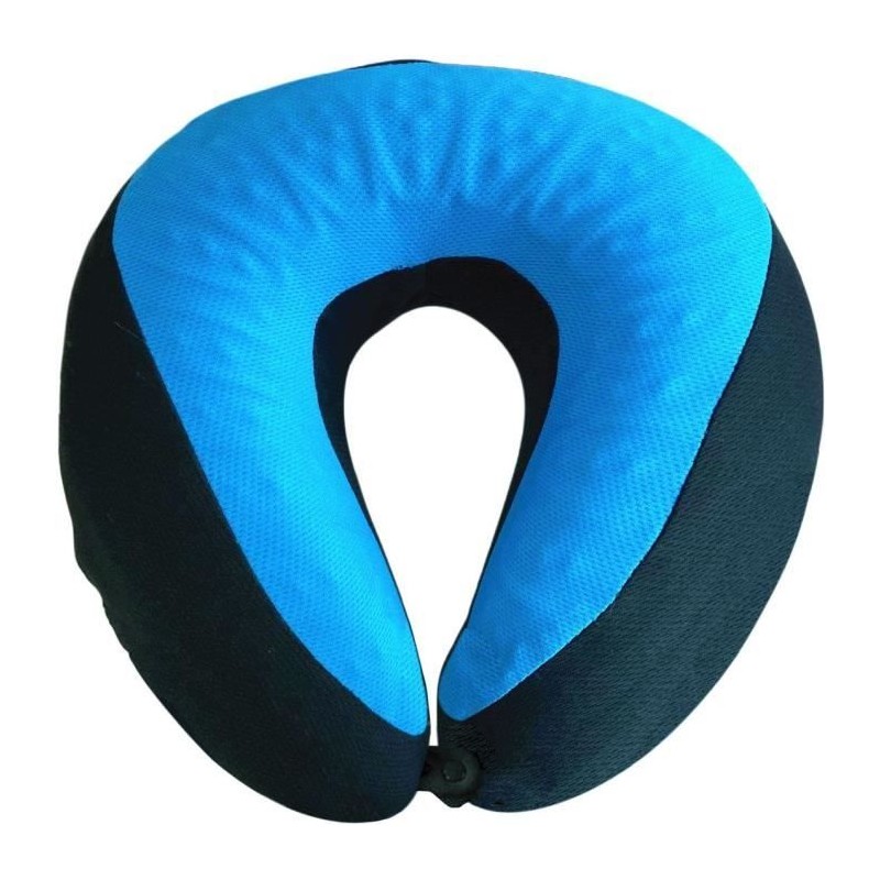 Cale nuque gel - KINE TRAVEL - 169803 - Noir et bleu