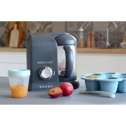 BÉABA - Babycook Solo - Robot Bébé 4 en 1 Mixeur-Cuiseur - Cuisson